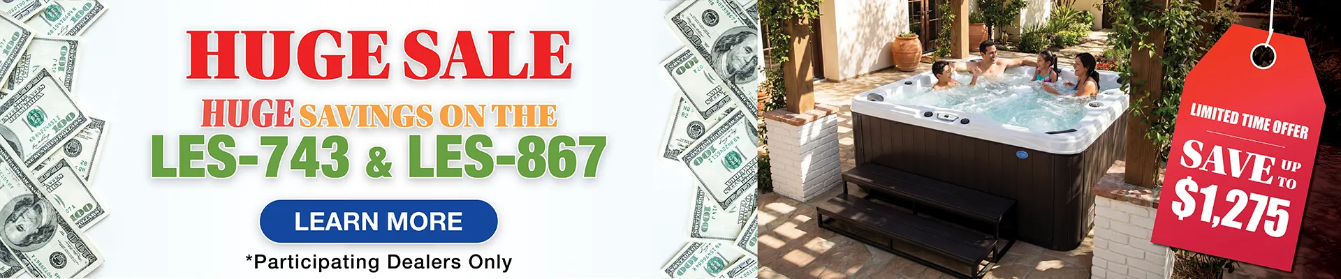 Calspas hot tub being used in a family setting - Plainfield